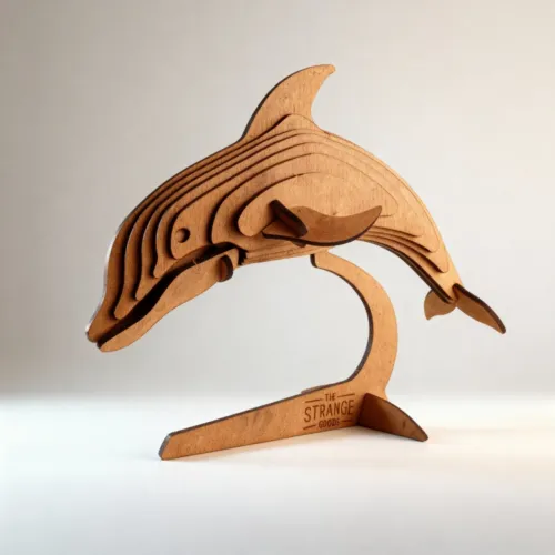 Dolphine puzzle frontal view